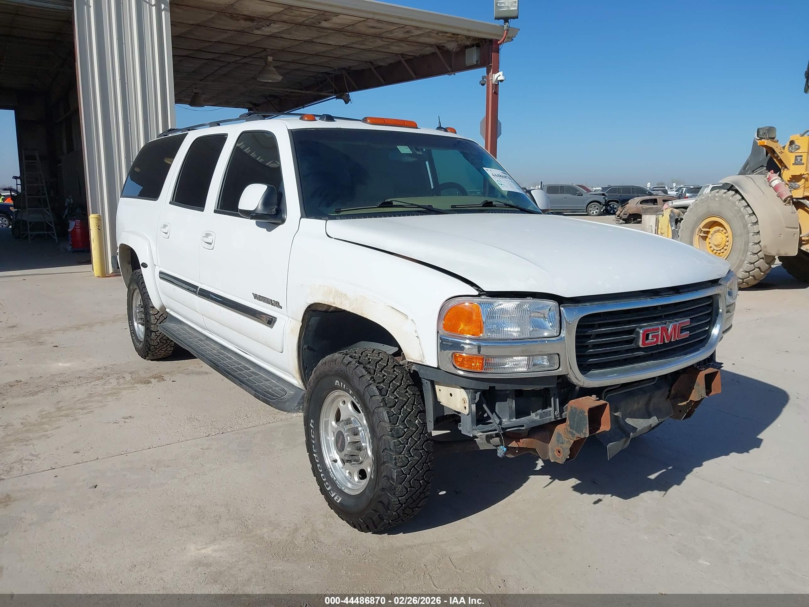 2004 Gmc Yukon Xl 2500 Slt White vin: 1GKGK26U24R220809