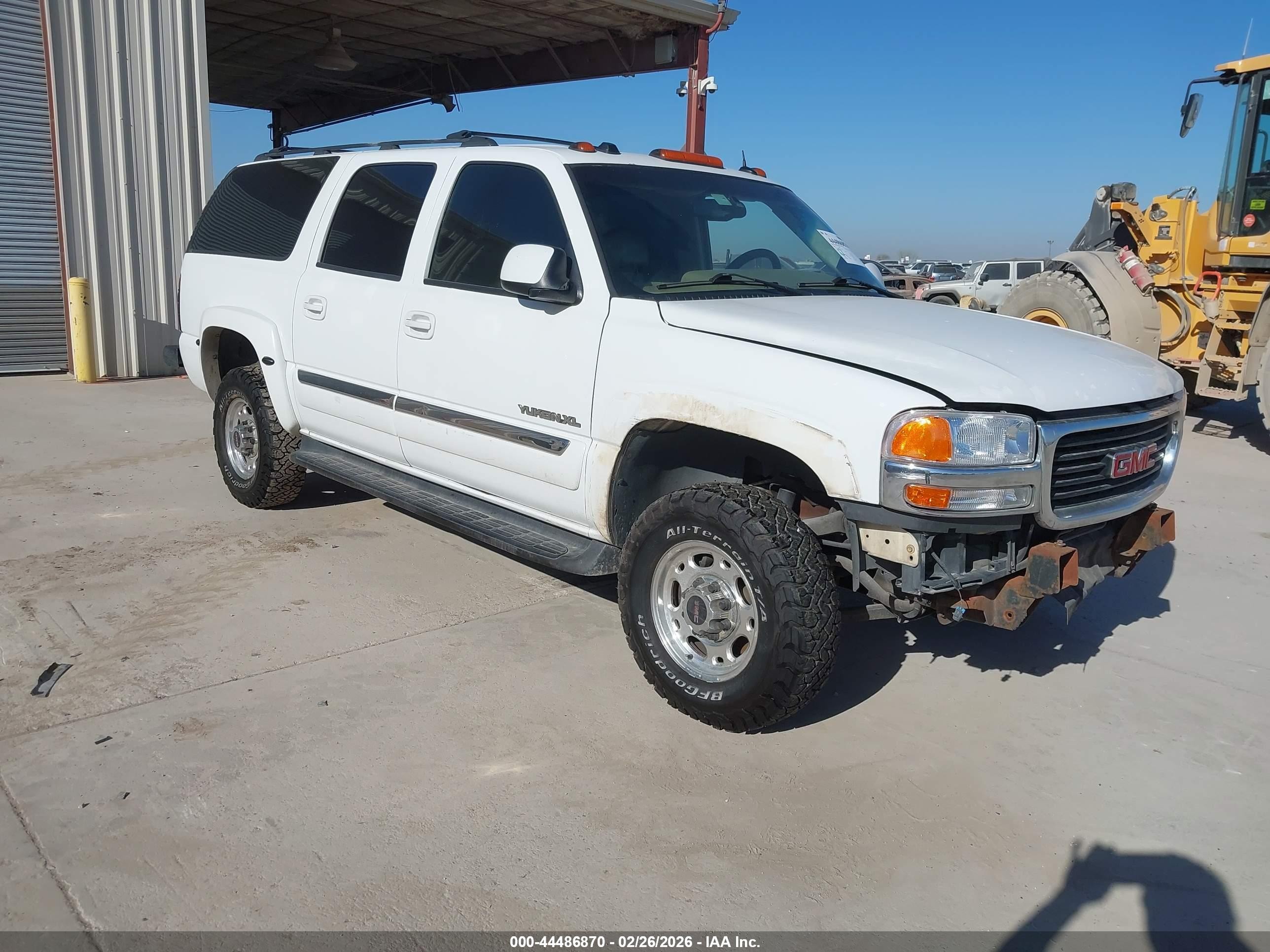 2004 Gmc Yukon Xl 2500 Slt White vin: 1GKGK26U24R220809