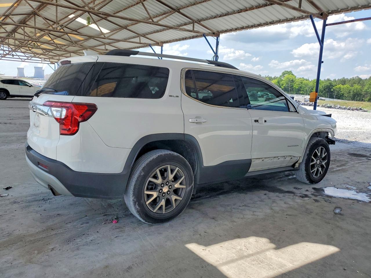 2020 Gmc Acadia Sle White vin: 1GKKNKLA0LZ130715