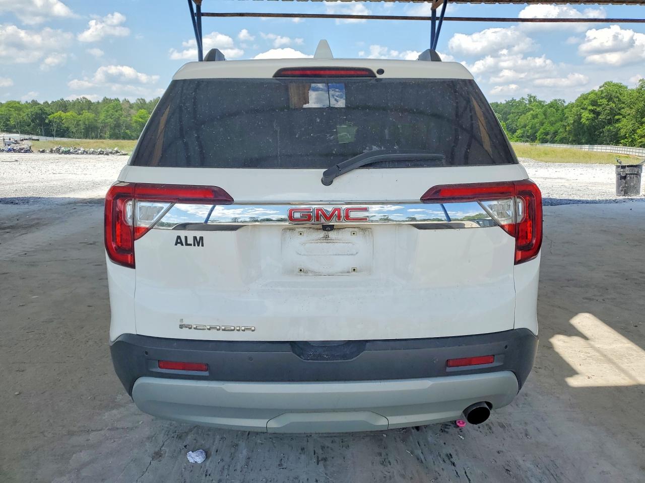 2020 Gmc Acadia Sle White vin: 1GKKNKLA0LZ130715