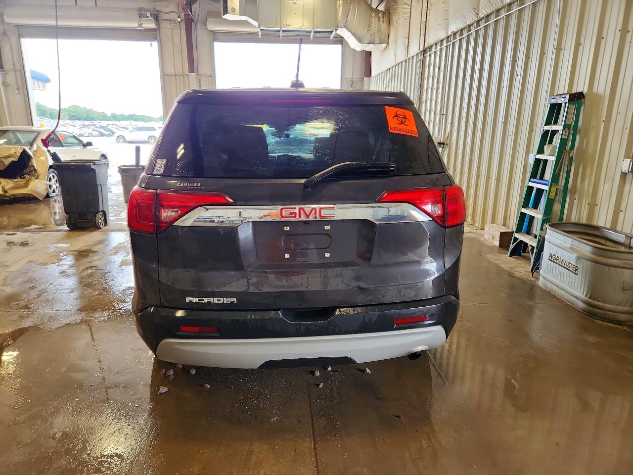 2017 Gmc Acadia Sle Gray vin: 1GKKNKLA1HZ150284