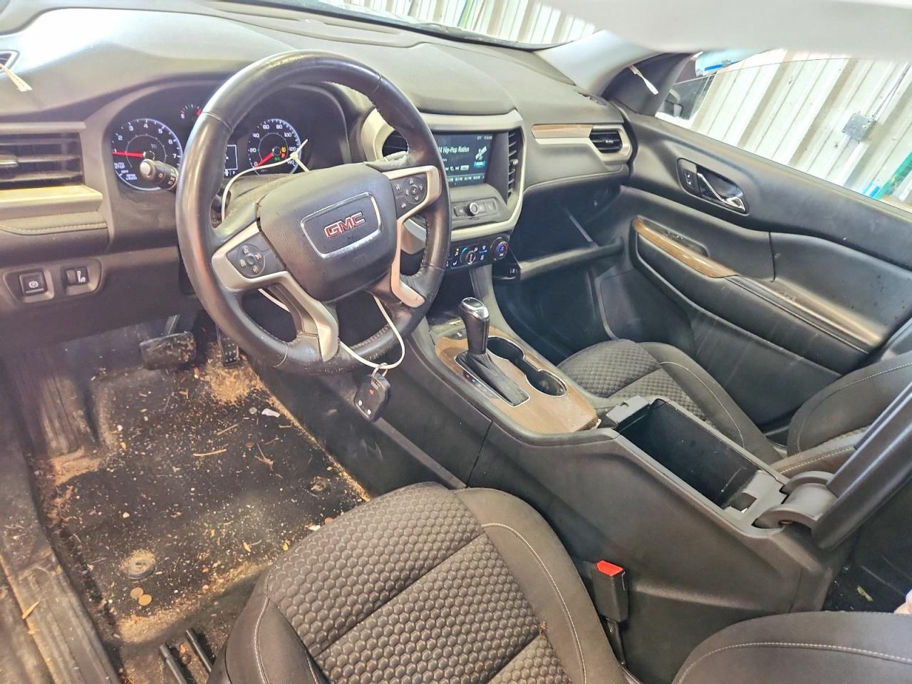 2017 Gmc Acadia Sle Gray vin: 1GKKNKLA1HZ150284