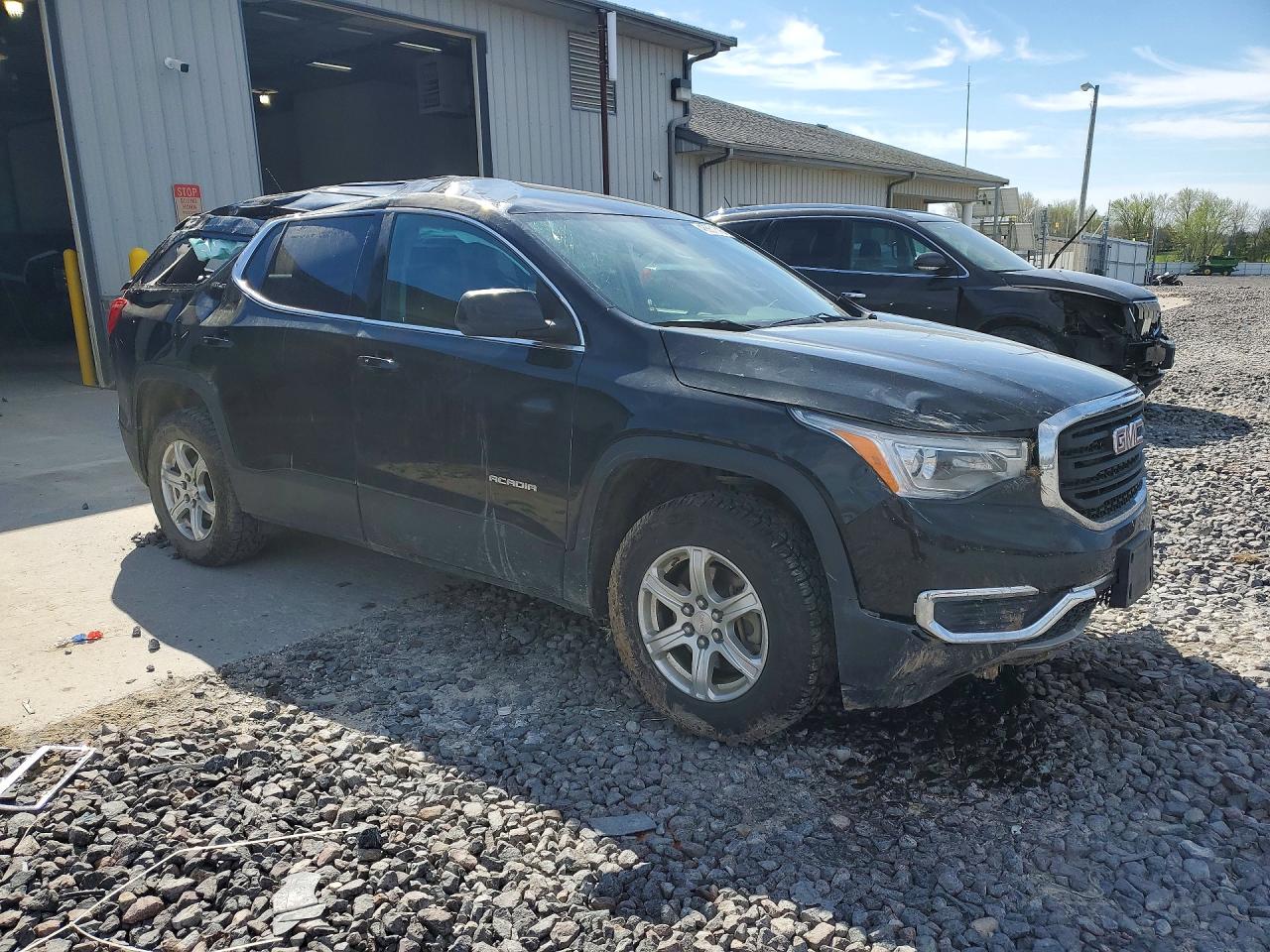 2017 Gmc Acadia Sle Black vin: 1GKKNKLA2HZ199168