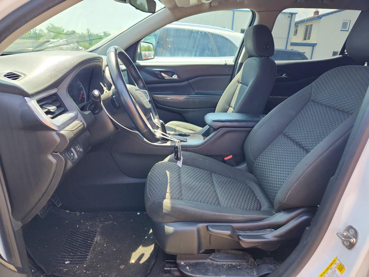 2017 Gmc Acadia Sle White vin: 1GKKNKLA2HZ288027