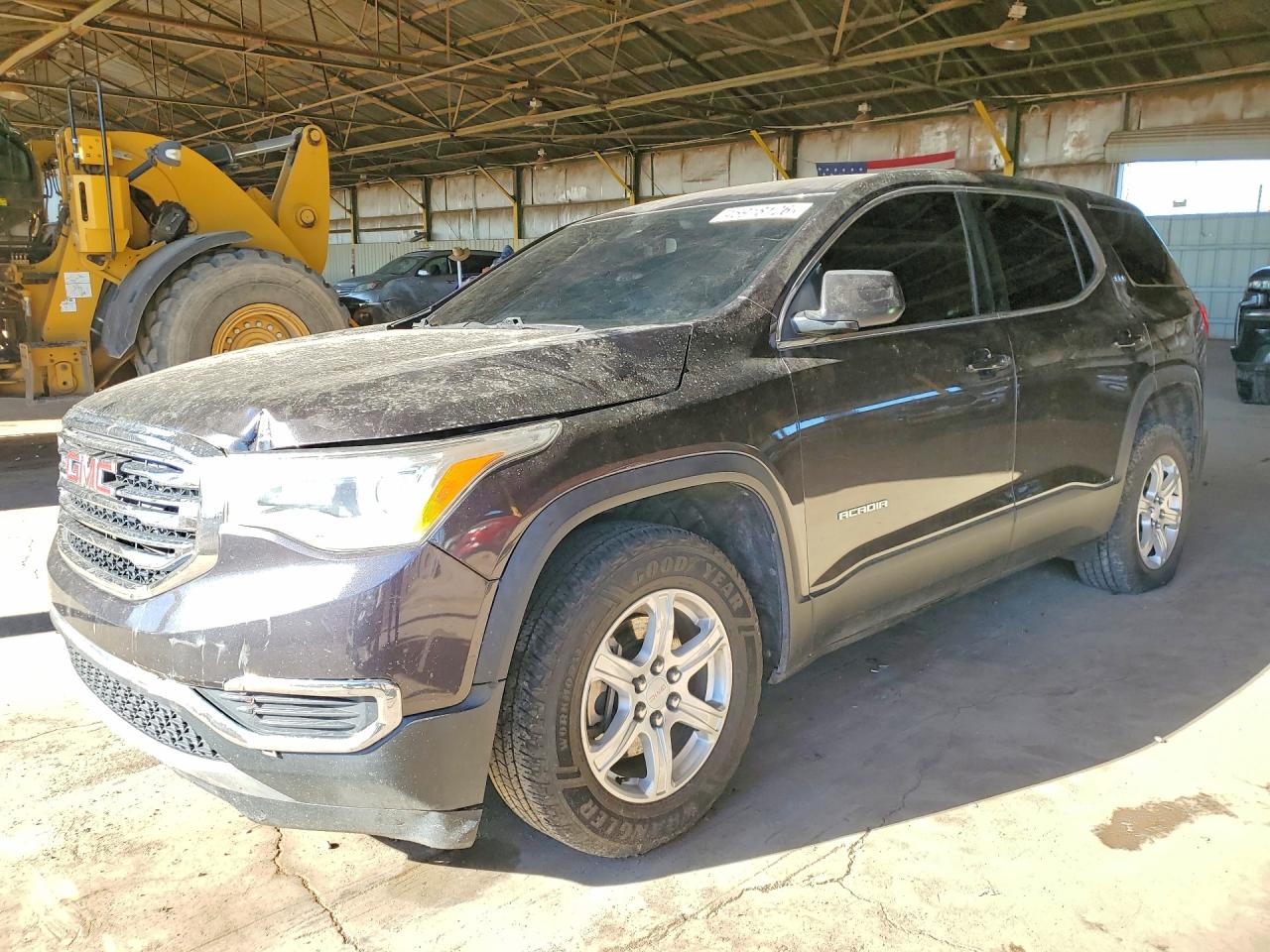 2018 Gmc Acadia Sle Gray vin: 1GKKNKLA2JZ110642