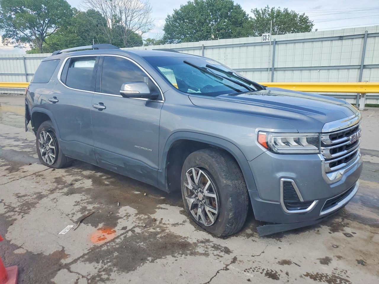 2020 Gmc Acadia Sle Gray vin: 1GKKNKLA2LZ161092