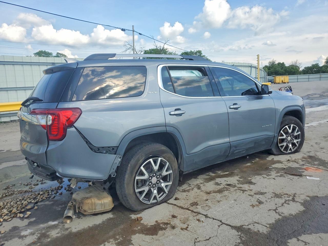 2020 Gmc Acadia Sle Gray vin: 1GKKNKLA2LZ161092