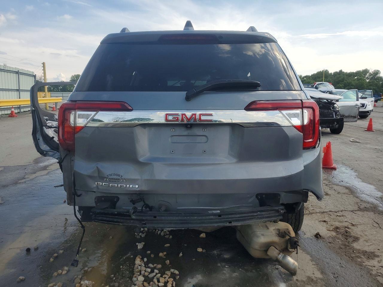 2020 Gmc Acadia Sle Gray vin: 1GKKNKLA2LZ161092
