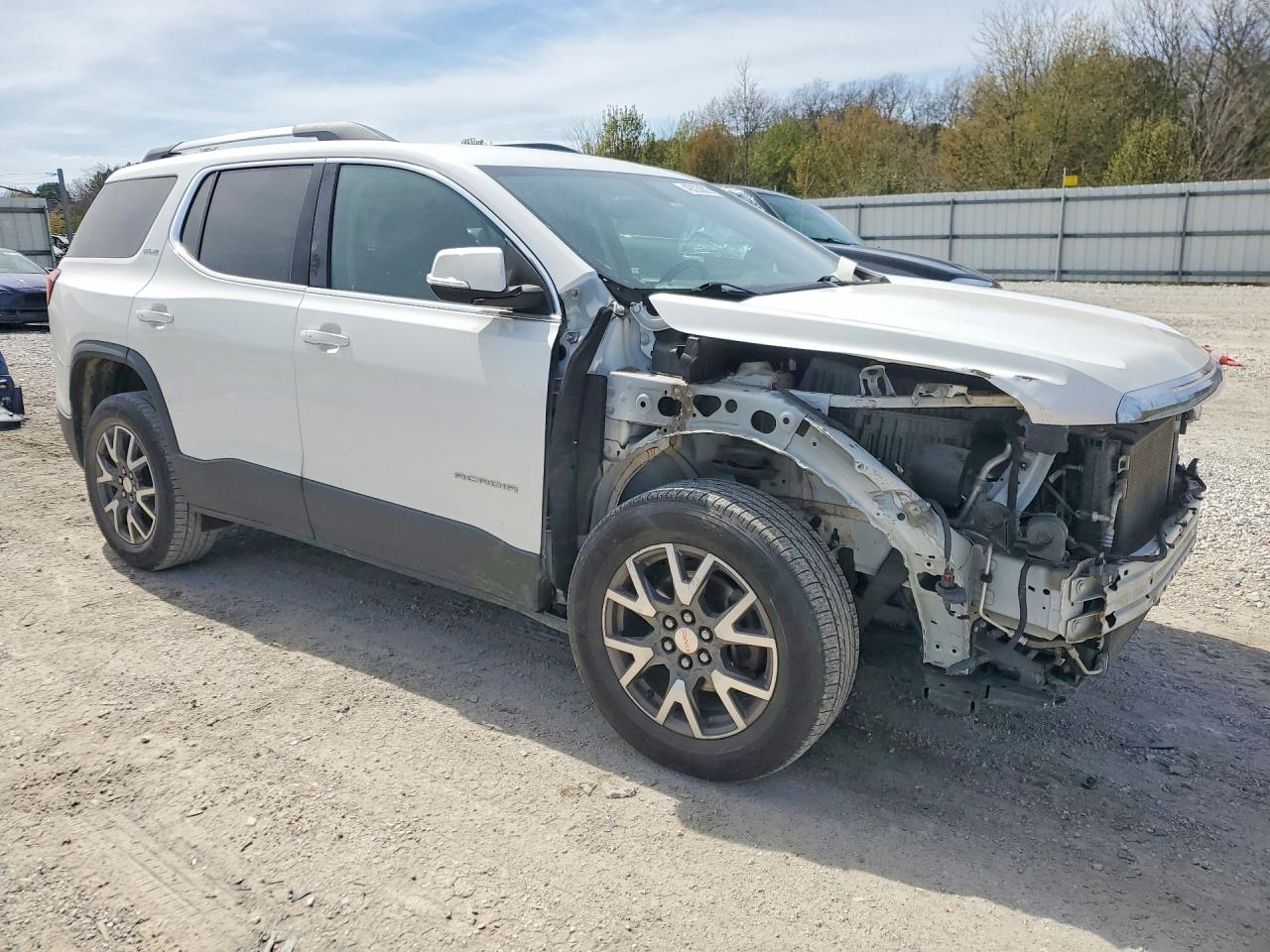 2020 Gmc Acadia Sle White vin: 1GKKNKLA5LZ218871