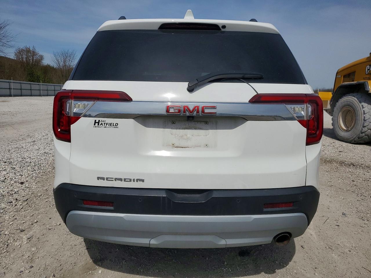 2020 Gmc Acadia Sle White vin: 1GKKNKLA5LZ218871