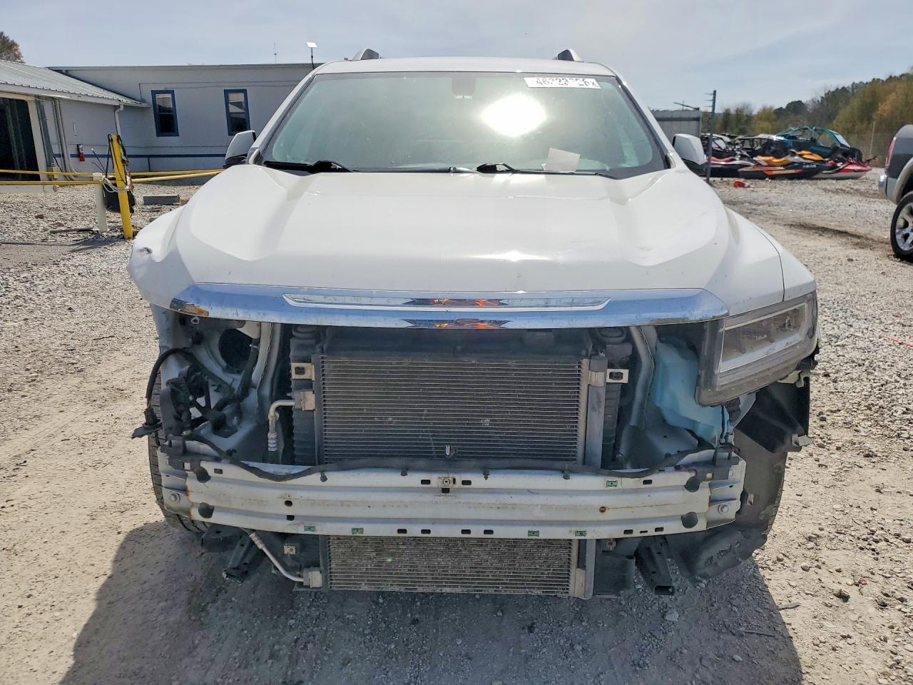 2020 Gmc Acadia Sle White vin: 1GKKNKLA5LZ218871