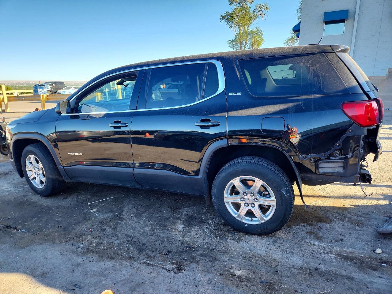 2017 Gmc Acadia Sle Black vin: 1GKKNKLA8HZ243870