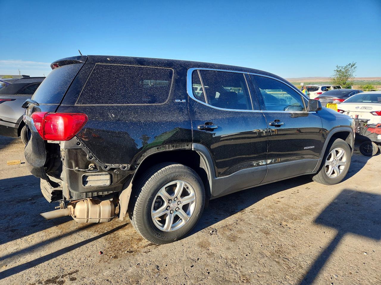 2017 Gmc Acadia Sle Black vin: 1GKKNKLA8HZ243870