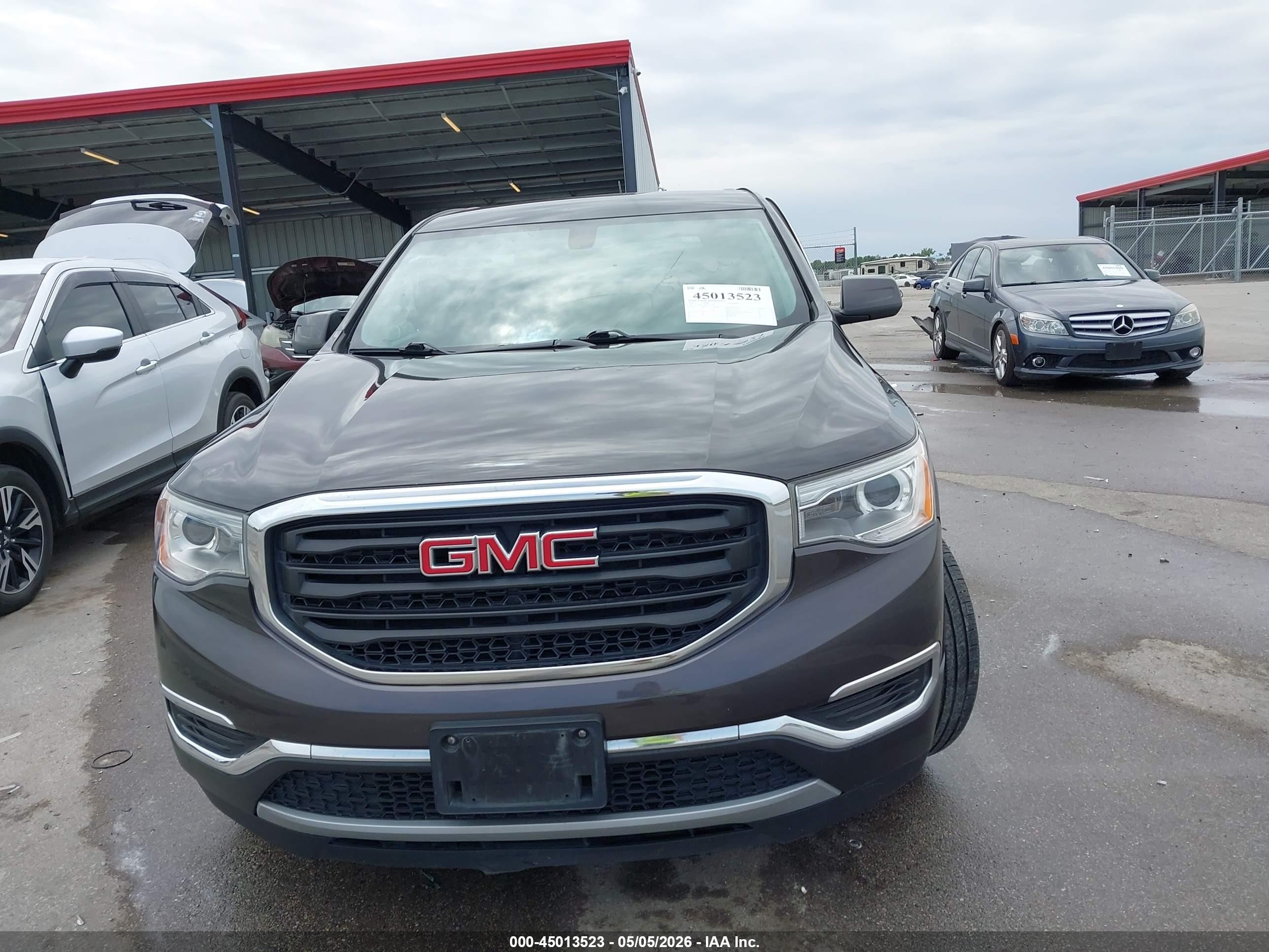 2017 Gmc Acadia Sle-1 Серый vin: 1GKKNKLA8HZ317501