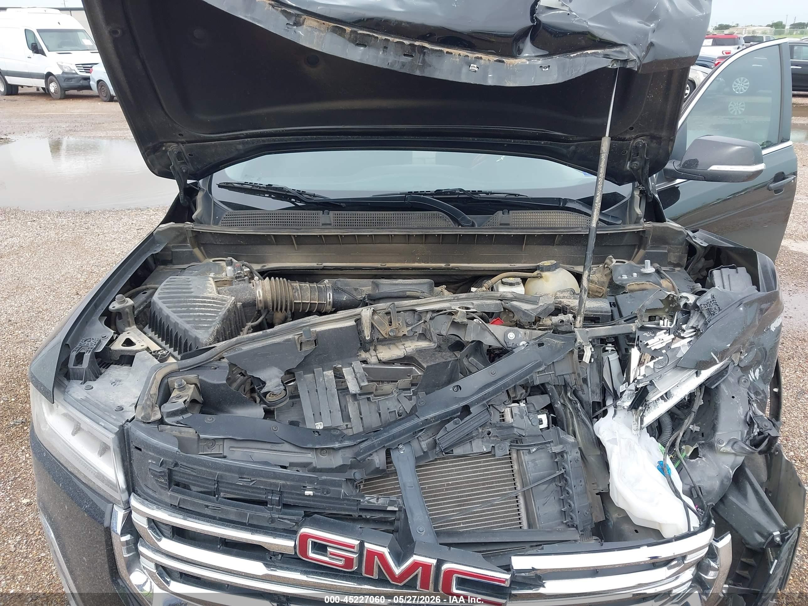 2021 Gmc Acadia Fwd Sle Black vin: 1GKKNKLA8MZ216064