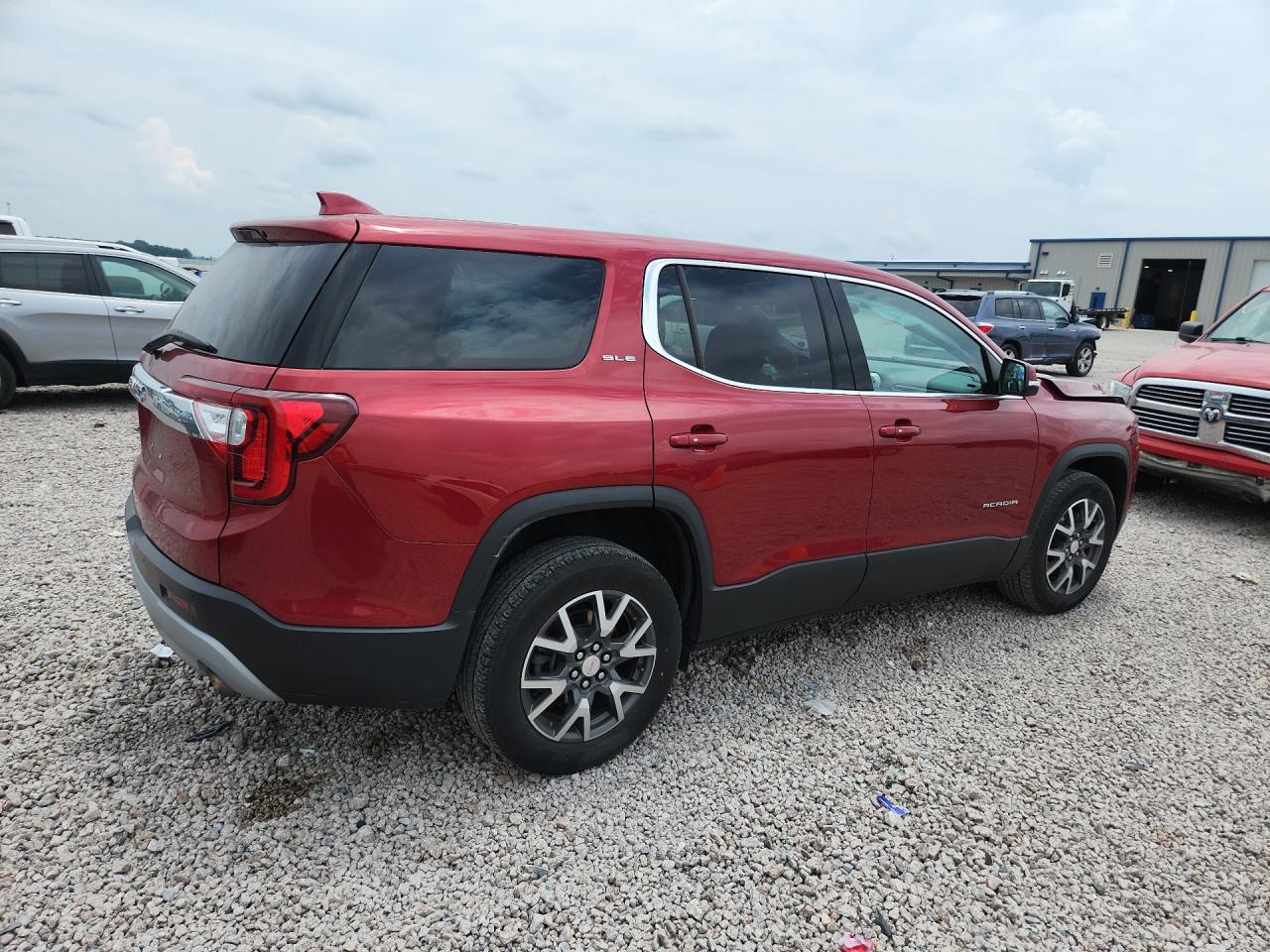2021 Gmc Acadia Sle Красный vin: 1GKKNKLAXMZ226952
