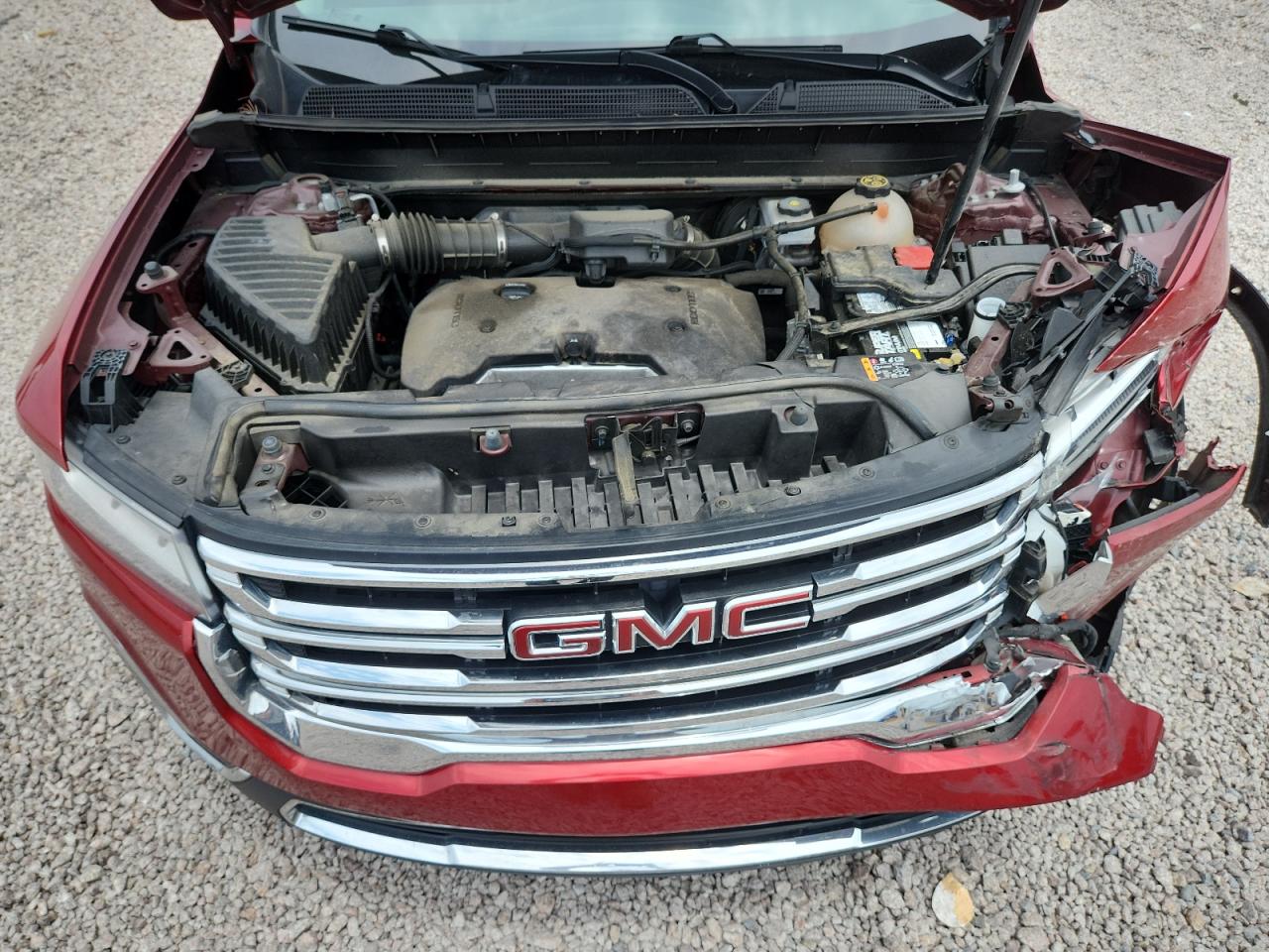 2021 Gmc Acadia Sle Красный vin: 1GKKNKLAXMZ226952