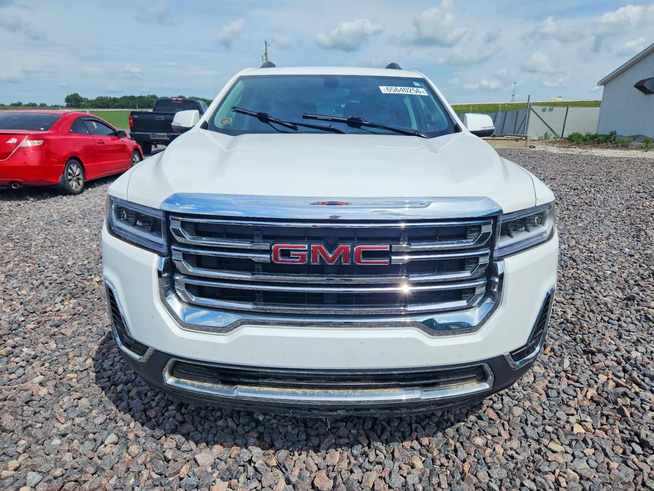 2020 Gmc Acadia Sle White vin: 1GKKNKLS2LZ237600