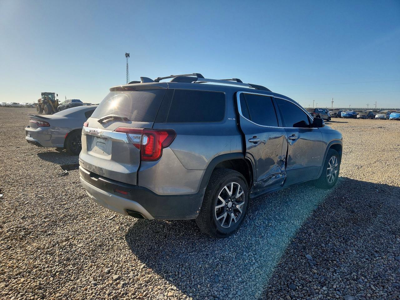 2020 Gmc Acadia Sle Silver vin: 1GKKNKLS4LZ156839