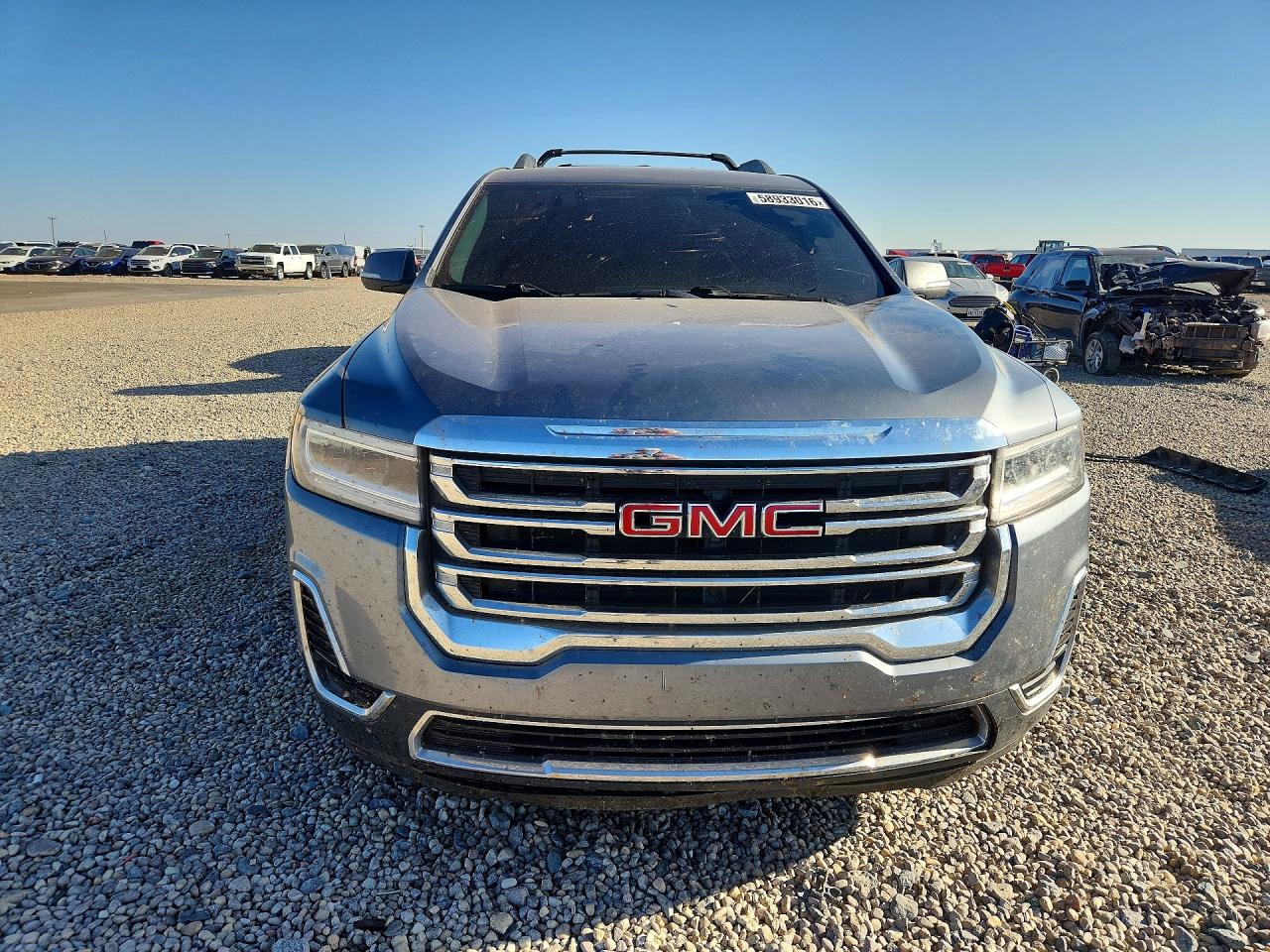 2020 Gmc Acadia Sle Silver vin: 1GKKNKLS4LZ156839