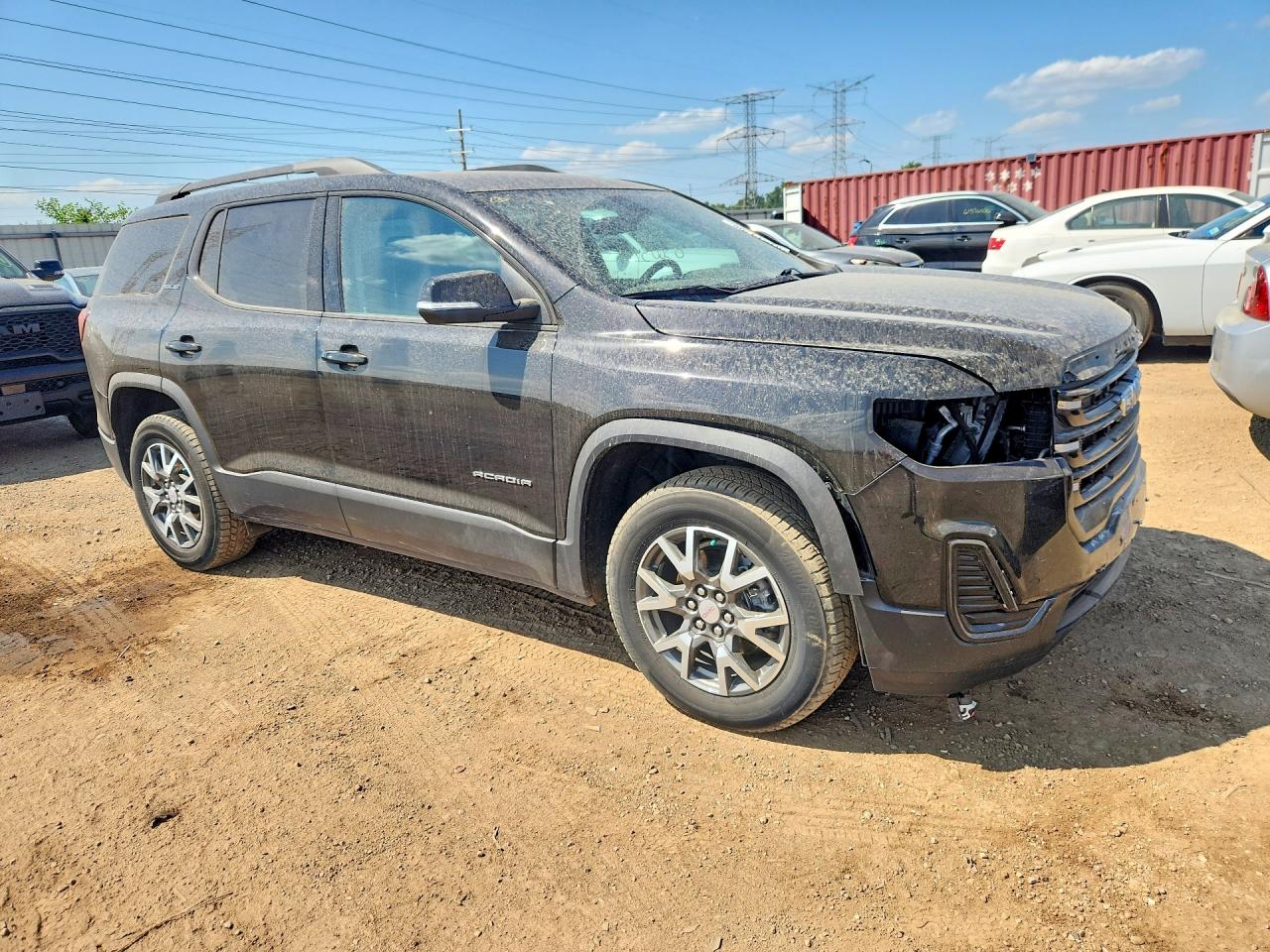 2021 Gmc Acadia Sle Black vin: 1GKKNKLS8MZ218051