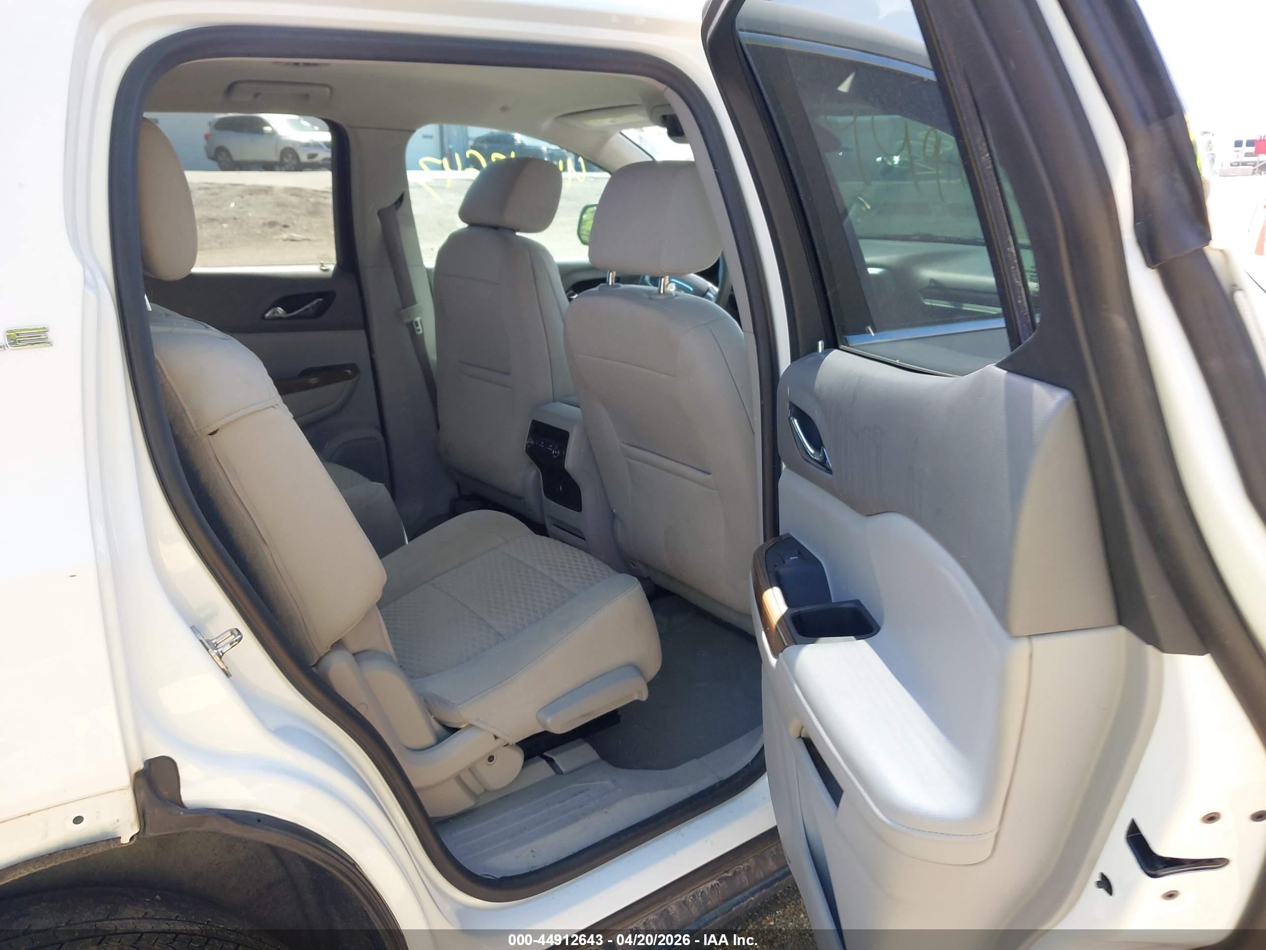 2017 Gmc Acadia Sle-2 White vin: 1GKKNLLA0HZ224977