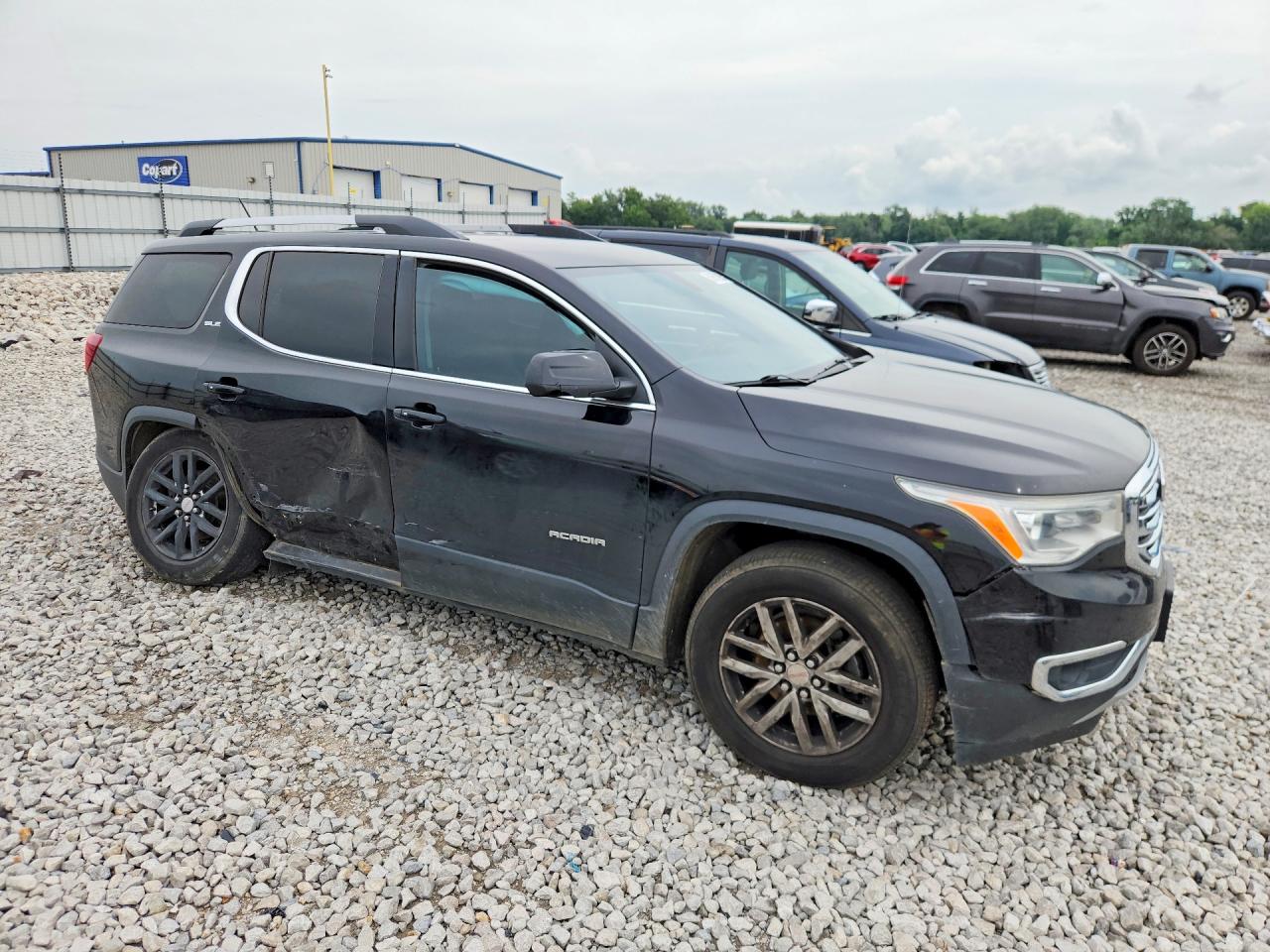 2017 Gmc Acadia Sle Black vin: 1GKKNLLA5HZ112403