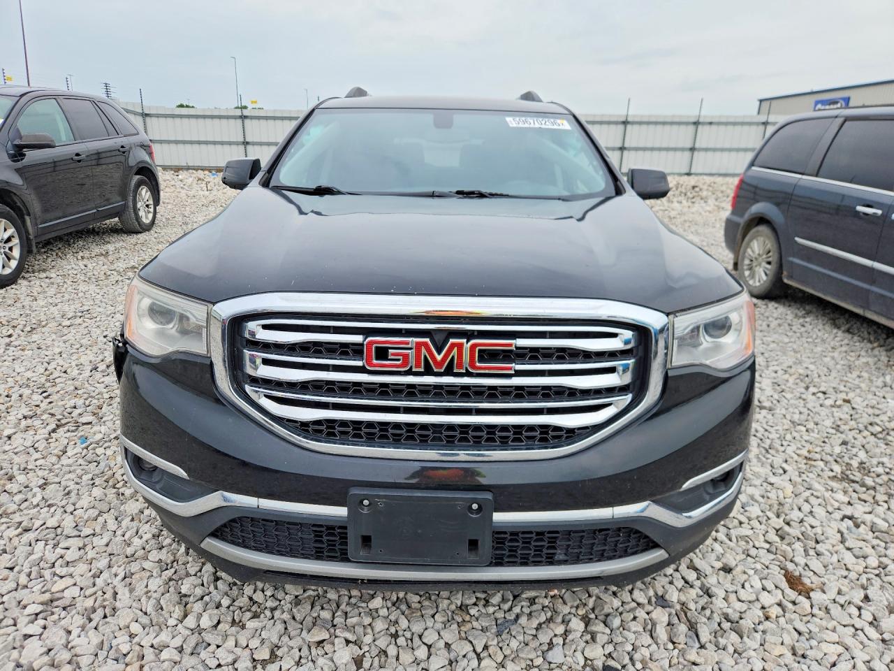 2017 Gmc Acadia Sle Black vin: 1GKKNLLA5HZ112403