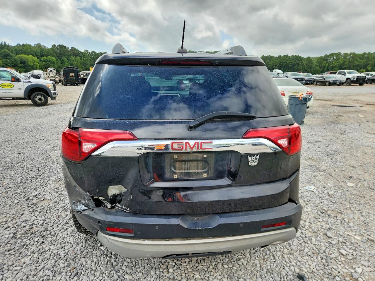 2017 Gmc Acadia Sle Black vin: 1GKKNLLA7HZ113696