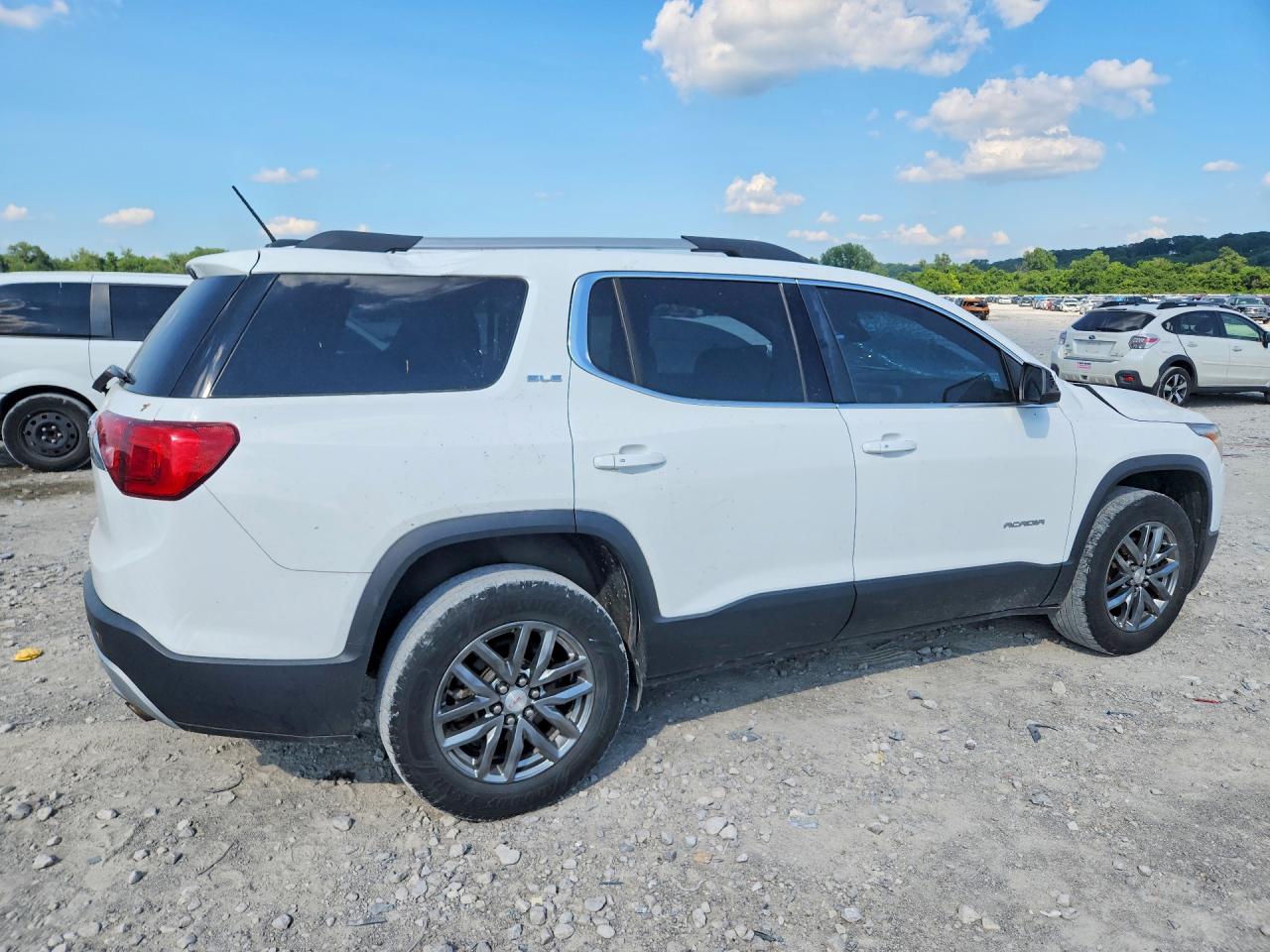 2017 Gmc Acadia Sle White vin: 1GKKNLLA7HZ245129