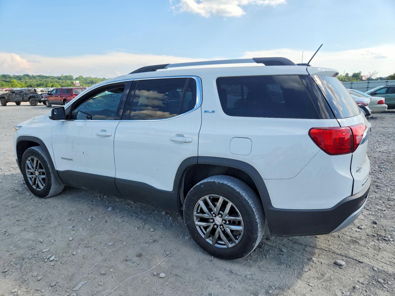 2017 Gmc Acadia Sle White vin: 1GKKNLLA7HZ245129