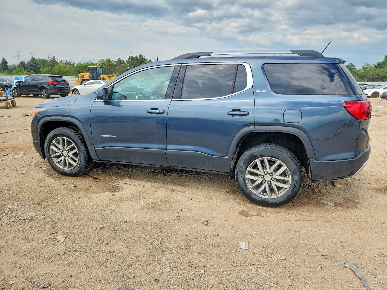 2019 Gmc Acadia Sle Gray vin: 1GKKNLLAXKZ300518