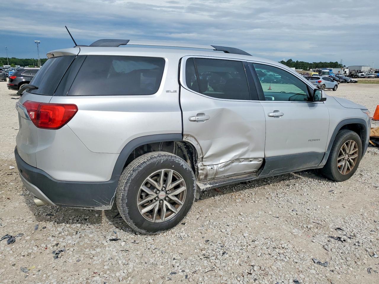 2017 Gmc Acadia Sle Silver vin: 1GKKNLLS0HZ236636