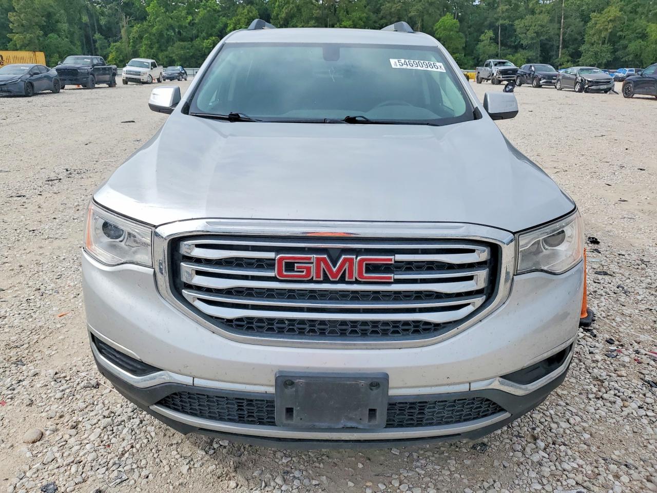 2017 Gmc Acadia Sle Silver vin: 1GKKNLLS0HZ236636