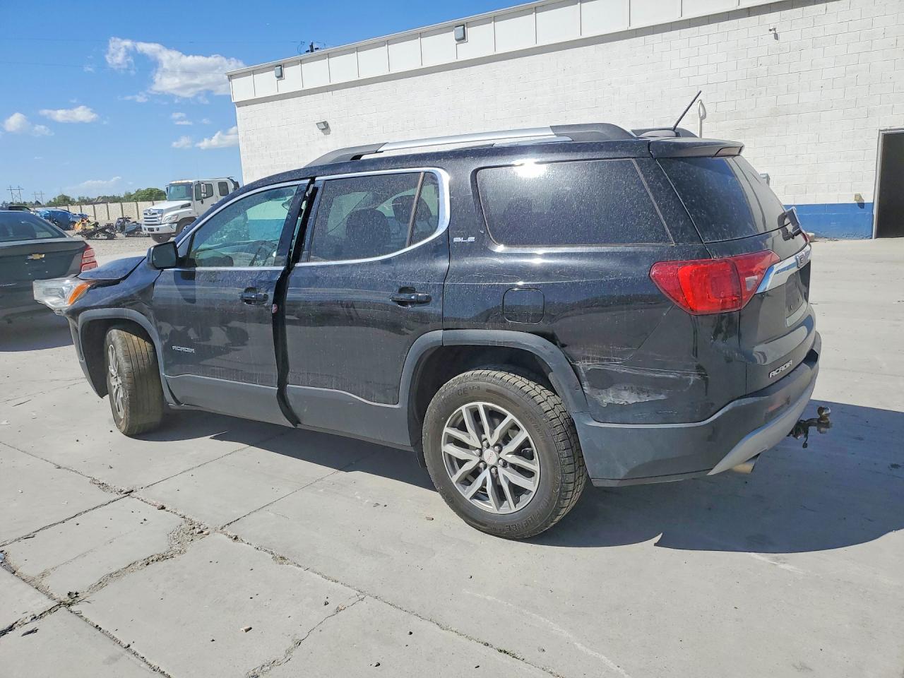 2017 Gmc Acadia Sle Black vin: 1GKKNLLS0HZ315465