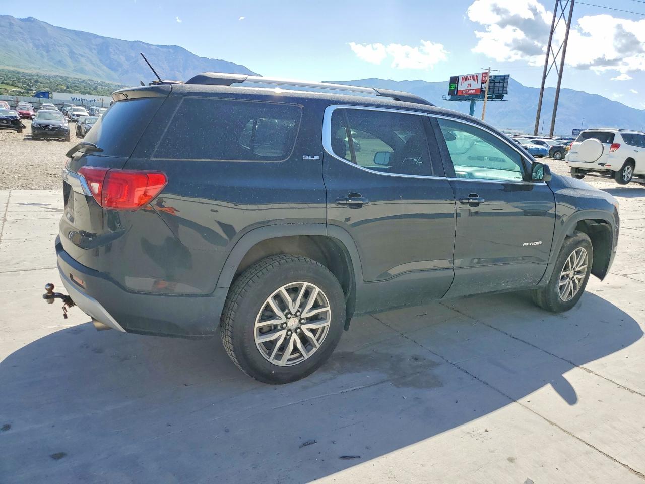 2017 Gmc Acadia Sle Black vin: 1GKKNLLS0HZ315465