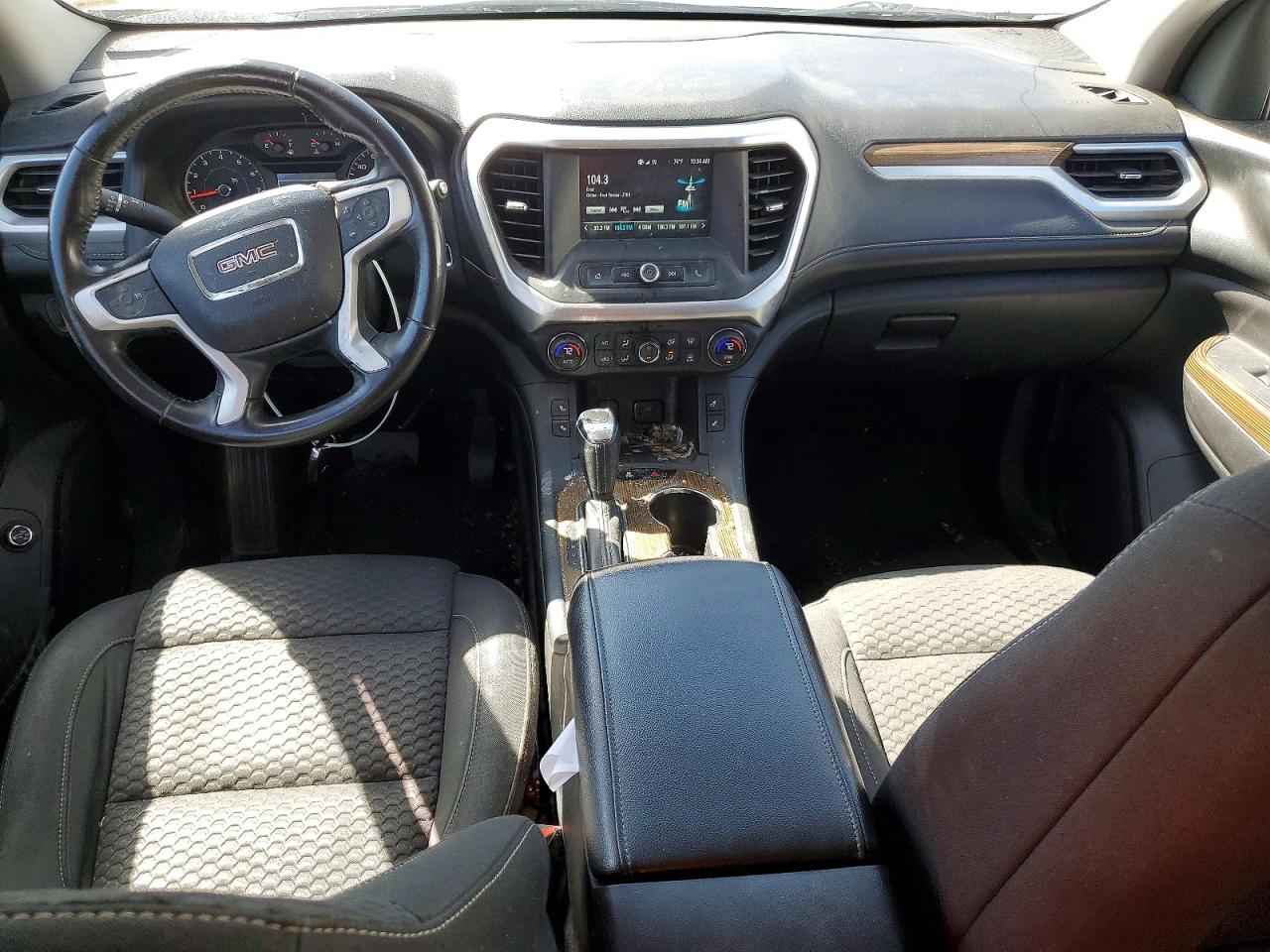 2017 Gmc Acadia Sle Black vin: 1GKKNLLS0HZ315465