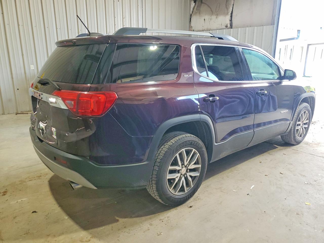 2017 Gmc Acadia Sle Burgundy vin: 1GKKNLLS2HZ208272