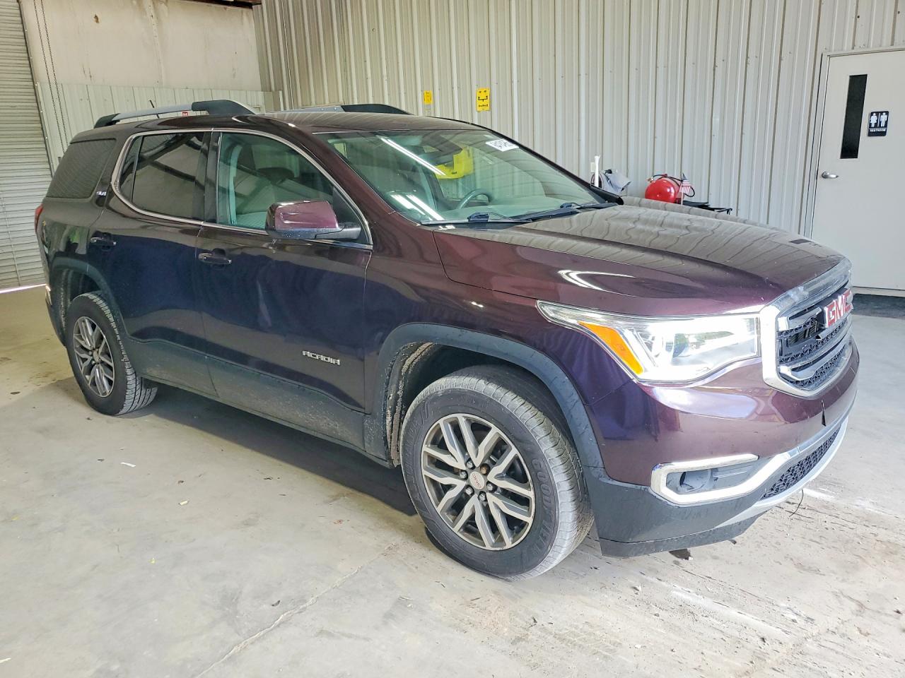 2017 Gmc Acadia Sle Burgundy vin: 1GKKNLLS2HZ208272
