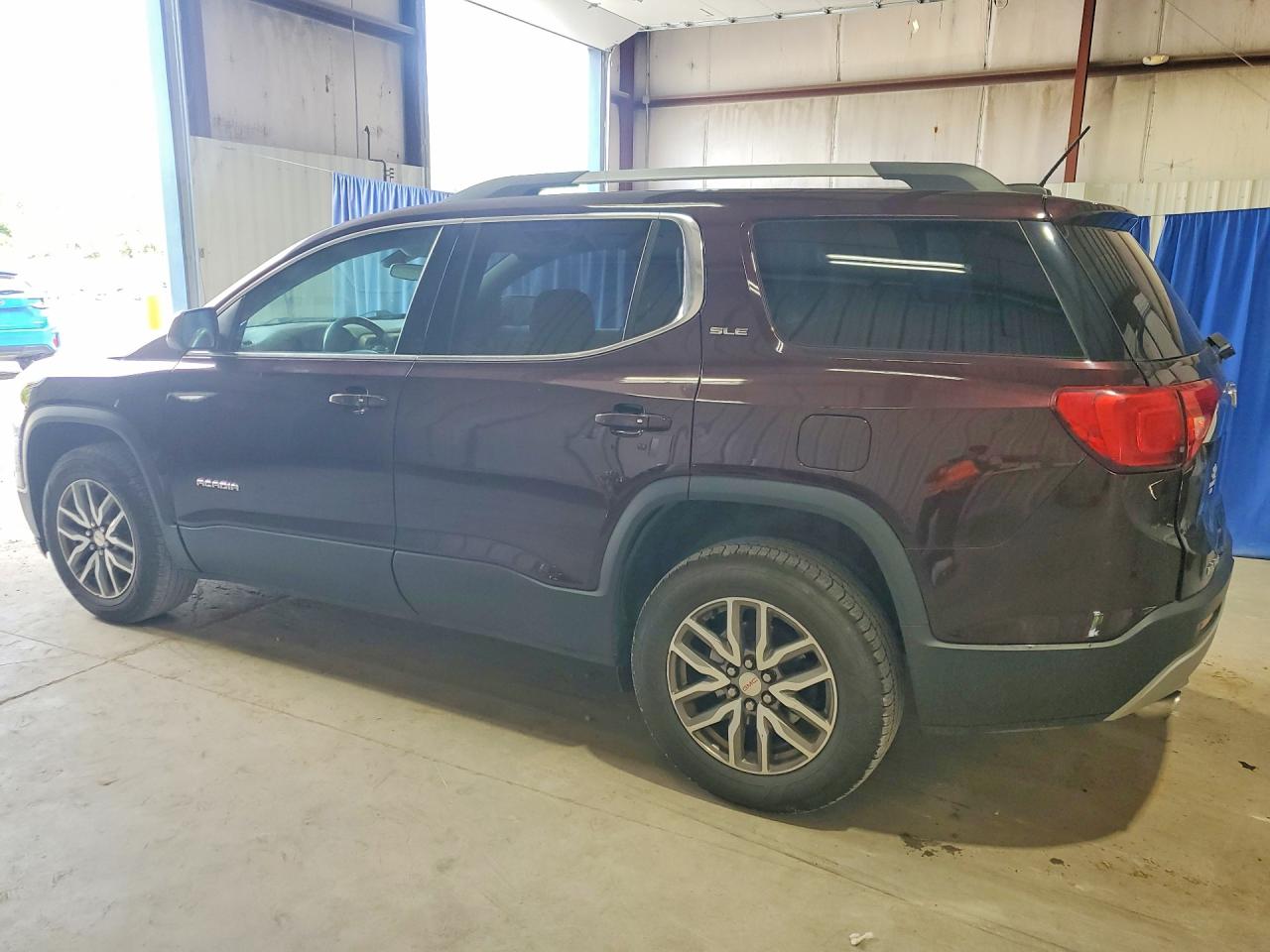 2017 Gmc Acadia Sle Burgundy vin: 1GKKNLLS2HZ208272