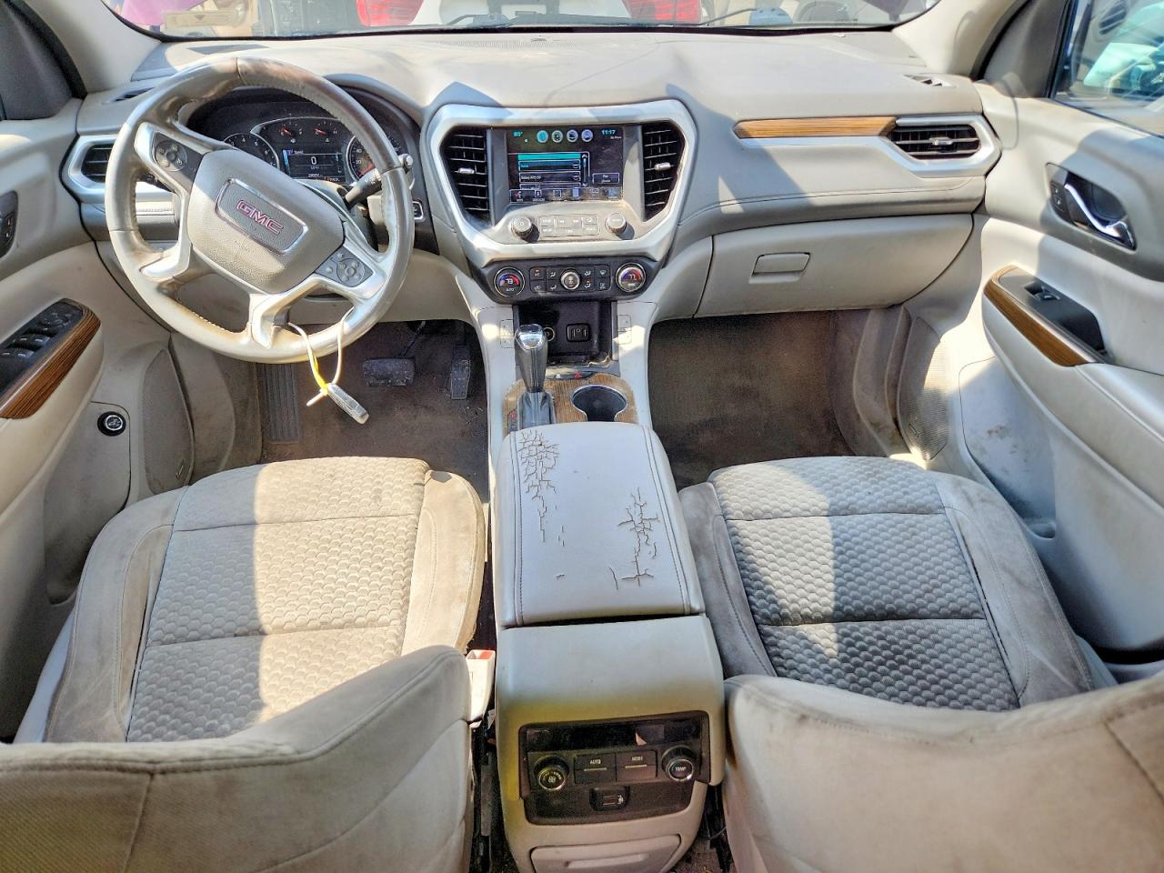 2017 Gmc Acadia Sle Burgundy vin: 1GKKNLLS2HZ208272