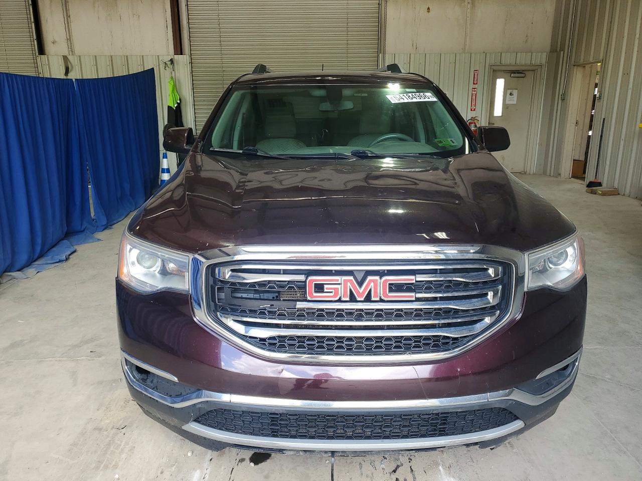 2017 Gmc Acadia Sle Burgundy vin: 1GKKNLLS2HZ208272