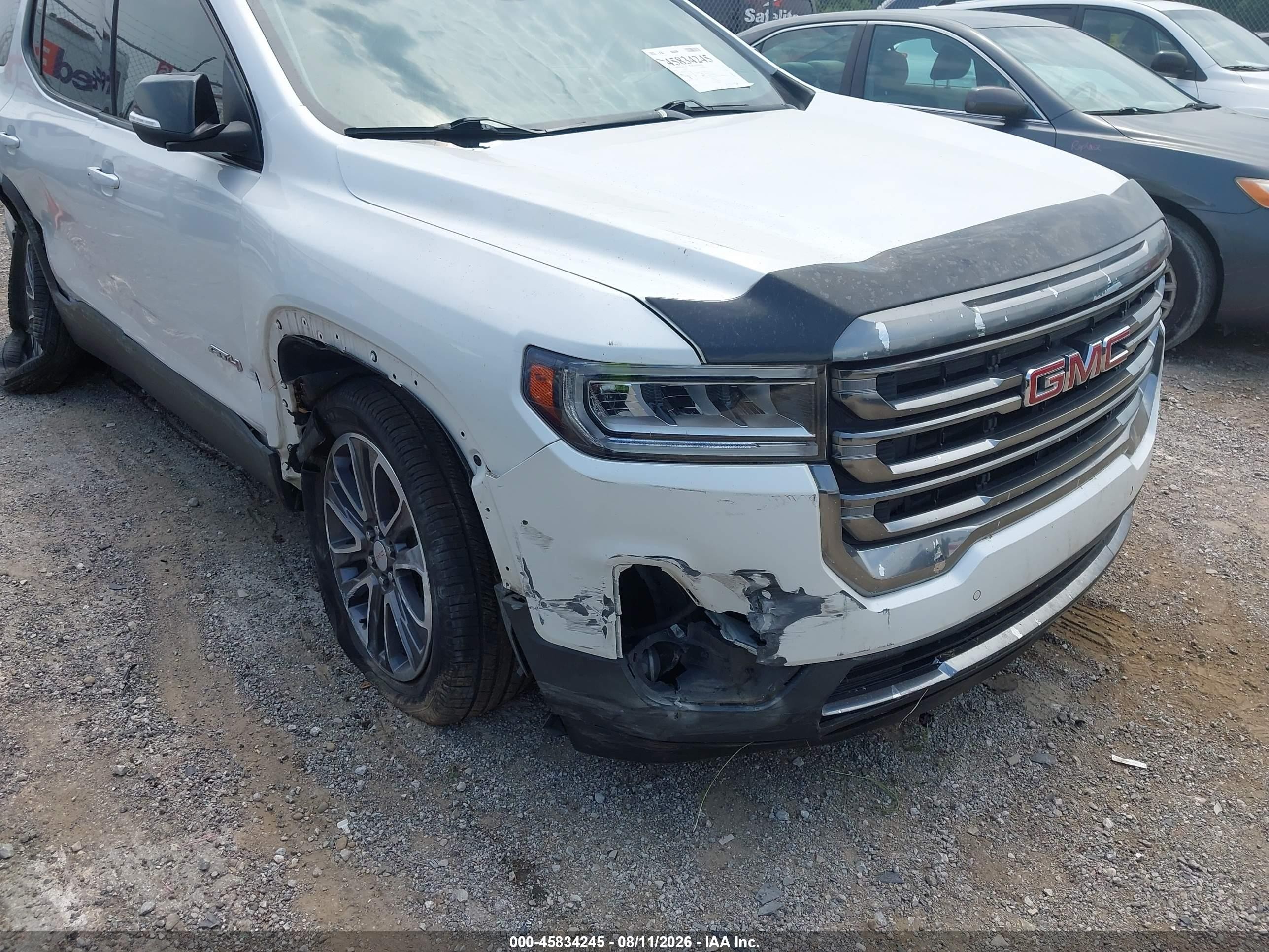 2020 Gmc Acadia Awd At4 White vin: 1GKKNLLS2LZ122761