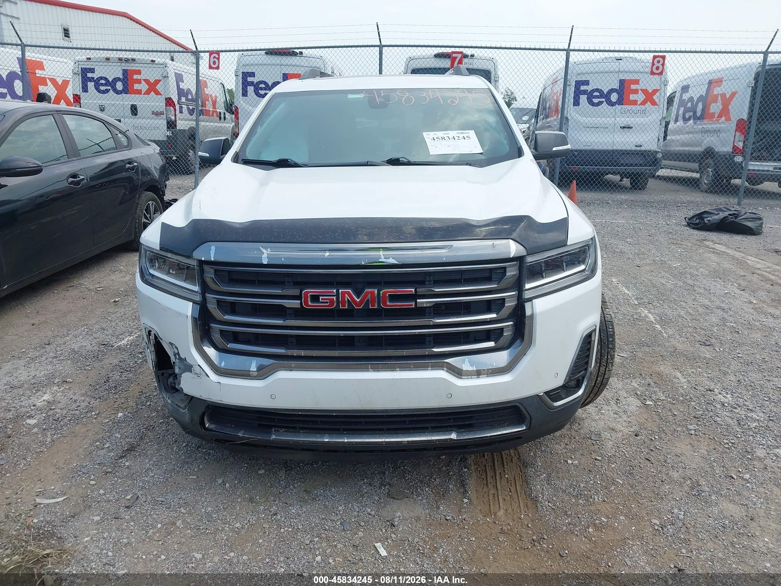 2020 Gmc Acadia Awd At4 White vin: 1GKKNLLS2LZ122761