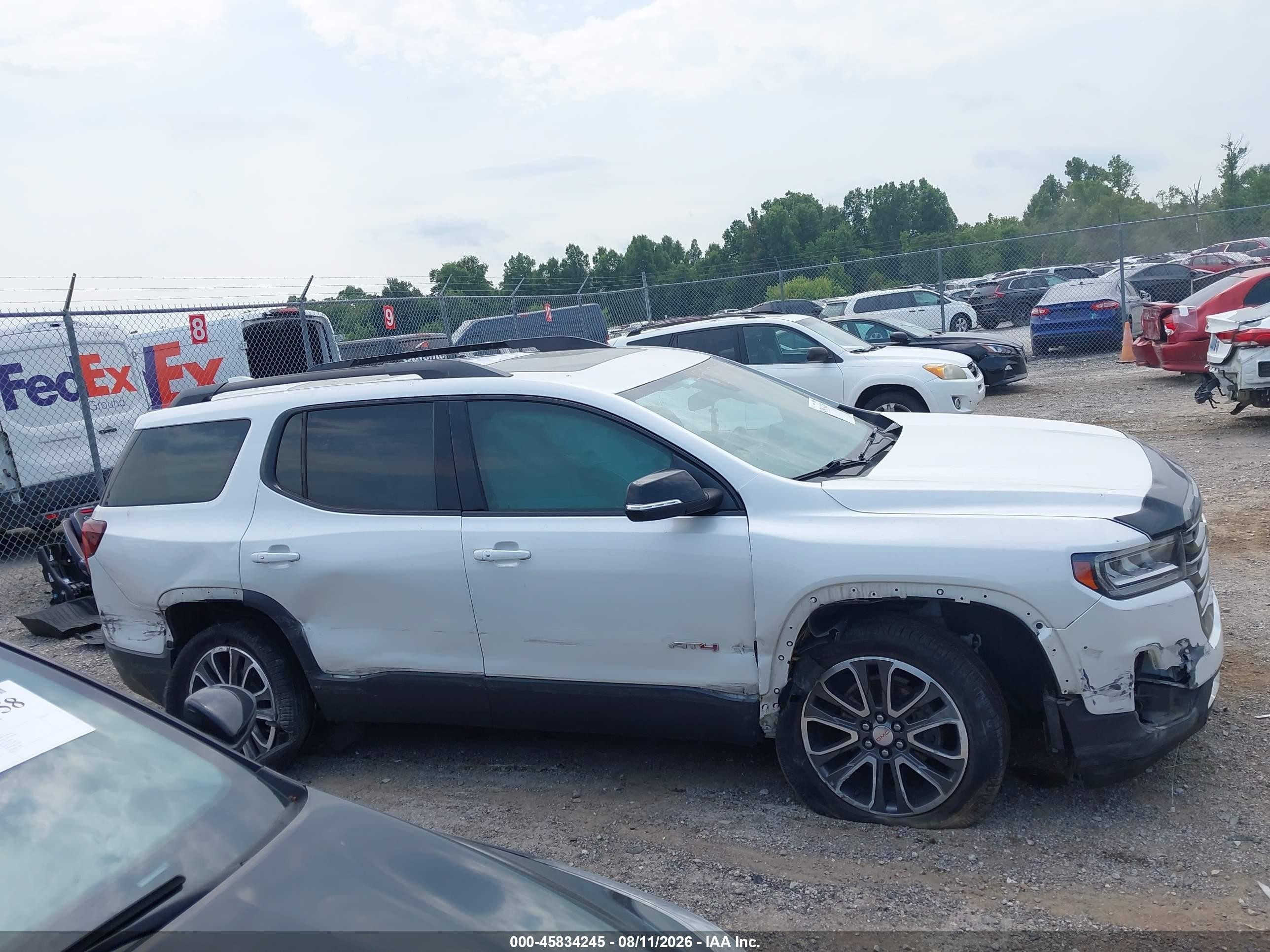 2020 Gmc Acadia Awd At4 White vin: 1GKKNLLS2LZ122761