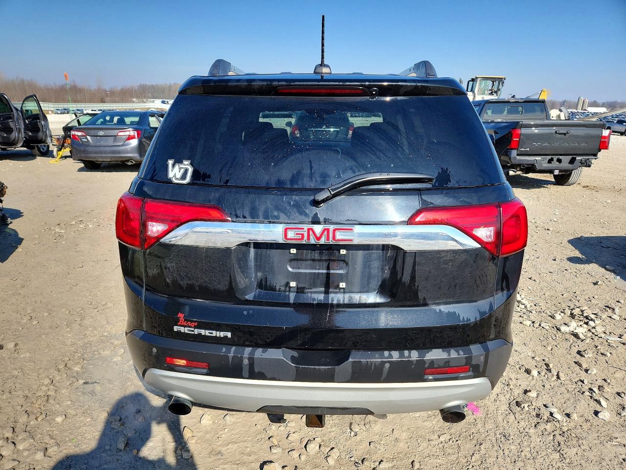 2019 Gmc Acadia Sle Black vin: 1GKKNLLS3KZ254376