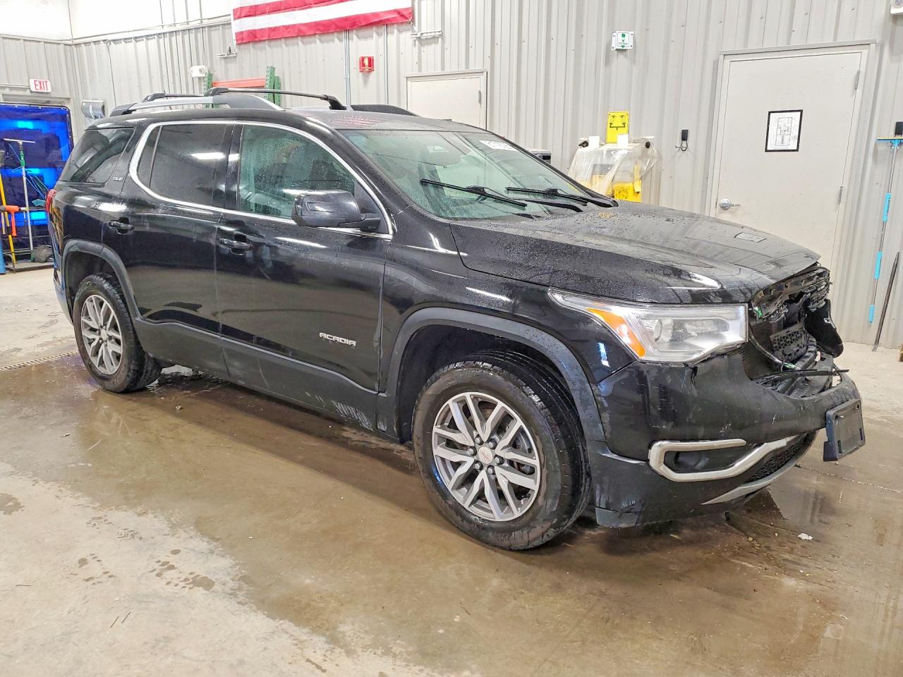 2017 Gmc Acadia Sle Black vin: 1GKKNLLS5HZ137343