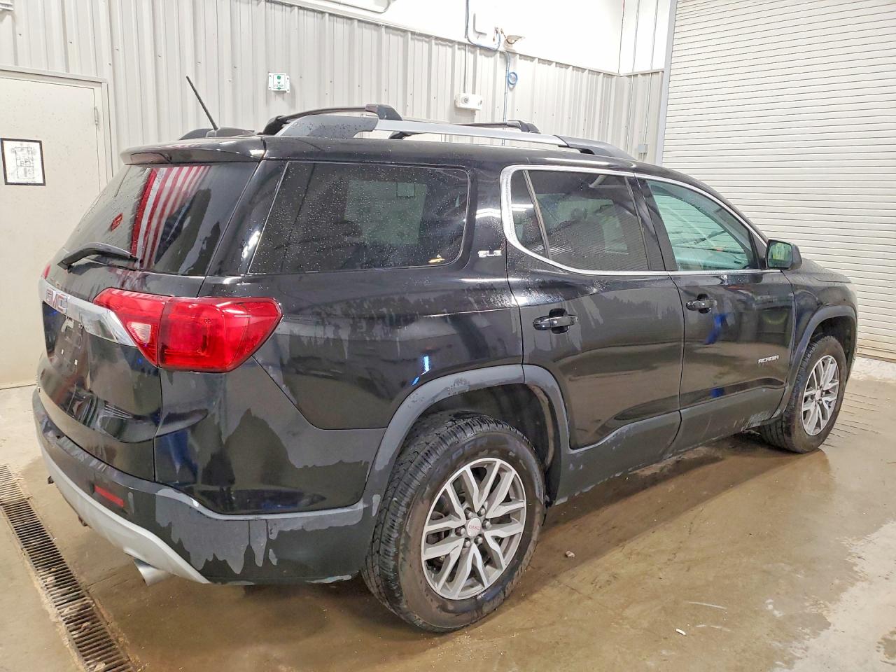 2017 Gmc Acadia Sle Black vin: 1GKKNLLS5HZ137343