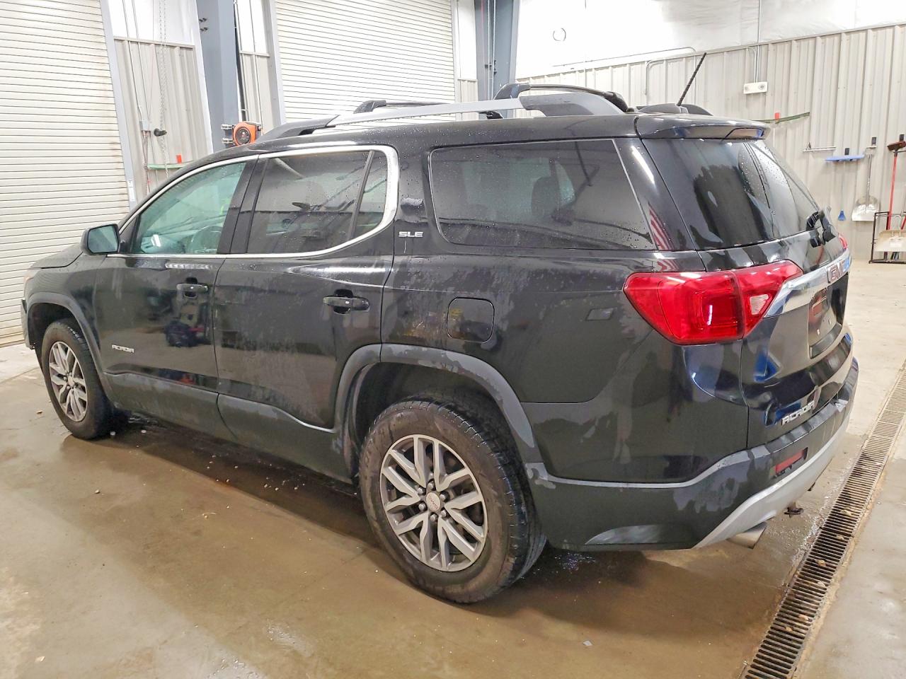 2017 Gmc Acadia Sle Black vin: 1GKKNLLS5HZ137343