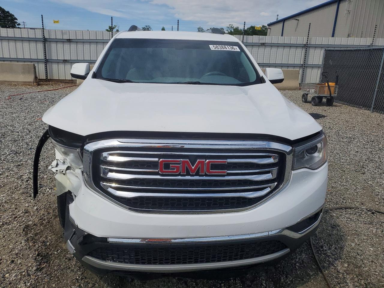 2017 Gmc Acadia Sle Белый vin: 1GKKNLLS5HZ150805